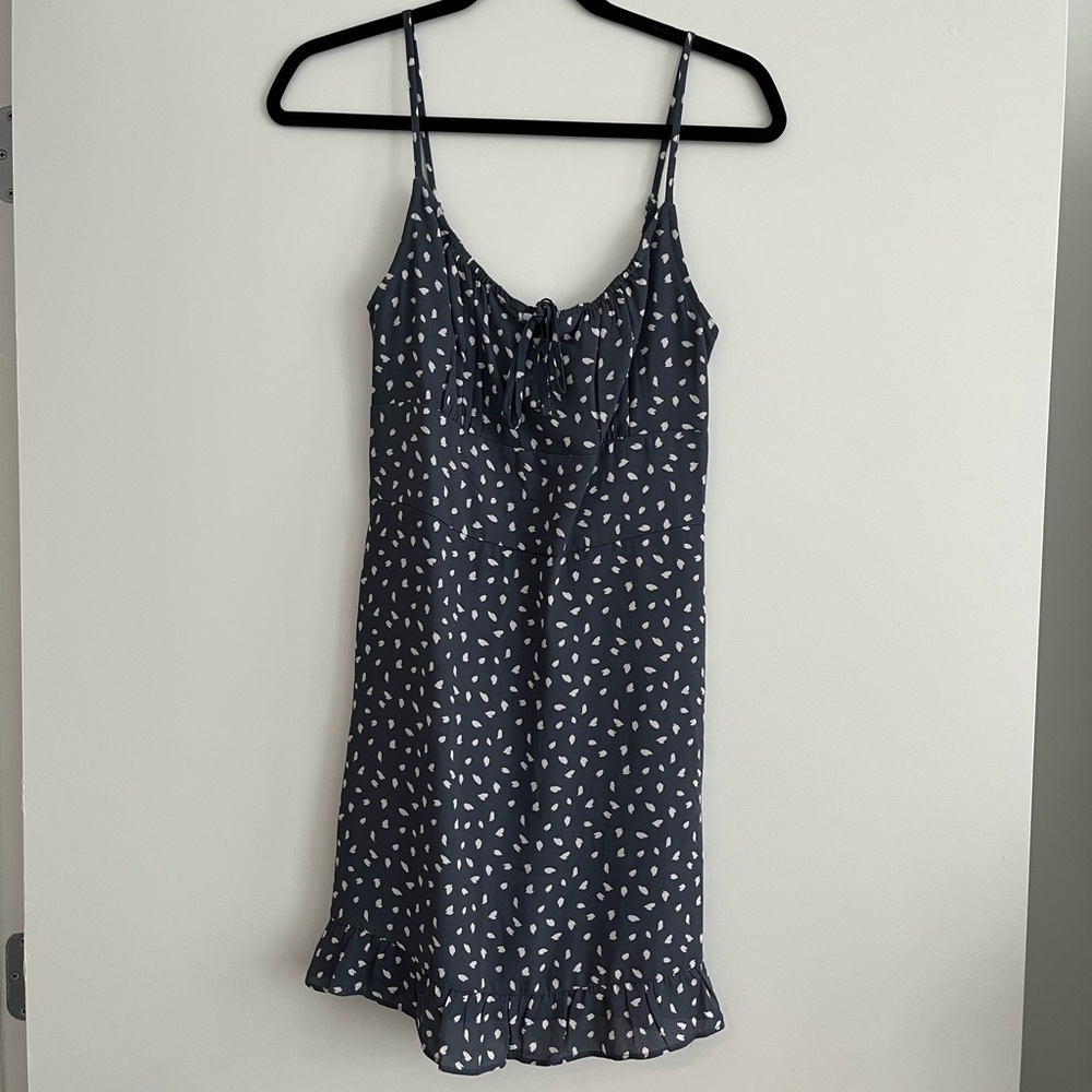 Abercrombie tie-front mini dress